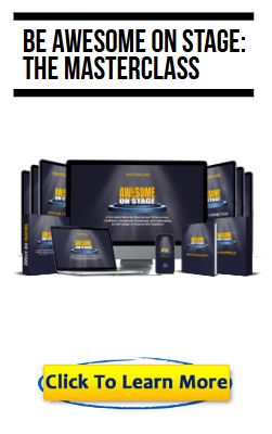 Be Awesome On Stage: The Masterclass Review & PDF FREE Download