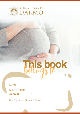 MockUp Book Buku Hamil Editing