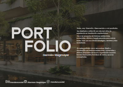 PORTFOLIO  german stegmayer 