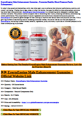 ErectoEngine Male Enhancement Gummies