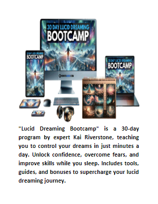 Lucid Dreaming Bootcamp™ by Kai Riverstone Program Audio Digital