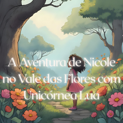 A Aventura de Nicole no Vale das Flores com Unicórnea Lua