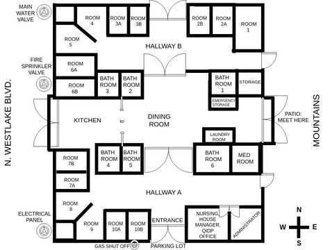 Bel Air Floor Plan | Visual Paradigm User-Contributed Diagrams / Designs