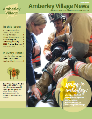 Amberley Village 2023 Spring Newsletter