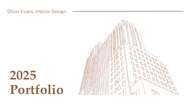 Design Portfolio Oliver Evans