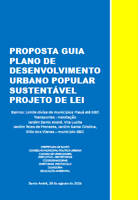 Plano desenvolvimento urbano(comunidades)