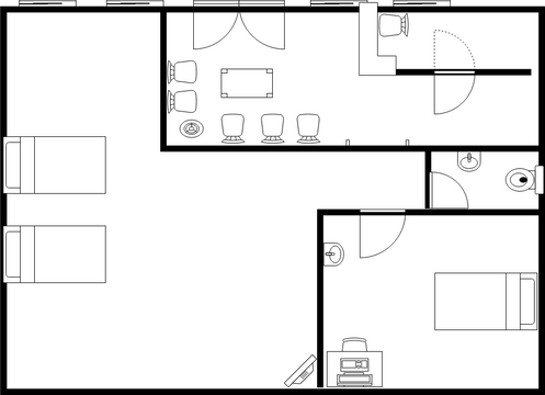 Abbie's floor plan | Visual Paradigm User-Contributed Diagrams / Designs