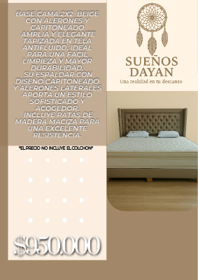 CATALOGO ALMACEN SUEÑOS DAYAN