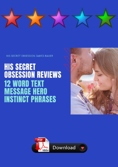 What Is The 12 Word Phrase From His Secret Obsession His Secret Obsession Hero Instinct PDF - EBOOK His Secret Obsession