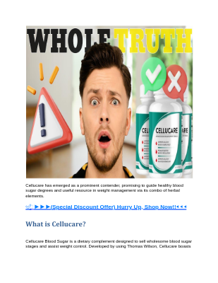 CelluCare  Reviews (Fake or Legit).pdf