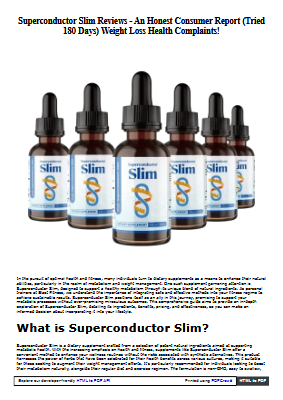 Superconductor Slim Reviews!