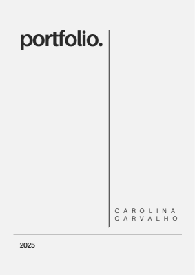 Portfólio Carolina Carvalho 2025