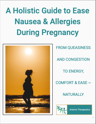 Holistic Guide to Allergy and Nausea Relief During Pregnancy  by Artemis Therapeutics2