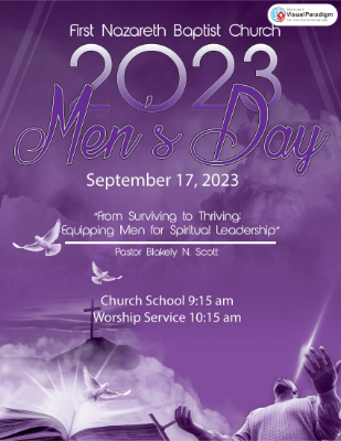 FNBC Men's Day Program 2023