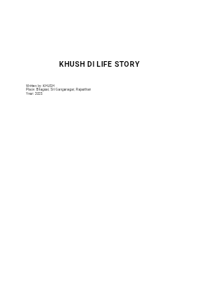 Khush_Life_Story
