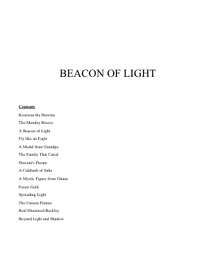 Beacon of Light 