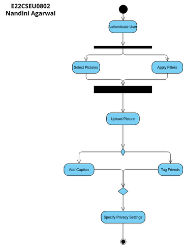 Upload Picture Activity Diagram 