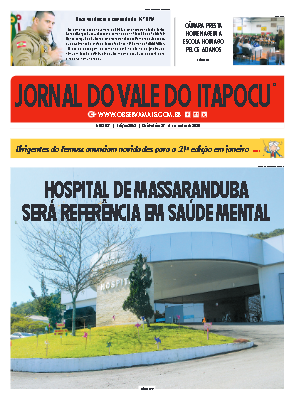 Edição 2562 do Jornal do Vale do Itapocu