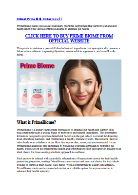 Prime Biome Reviews: My Honest Experience – Legit or Overhyped?