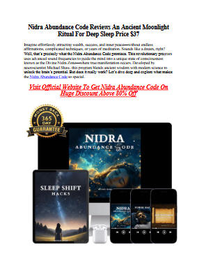 Nidra Abundance Code Reviews An Ancient Moonlight Ritual For Deep Sleep Price $37