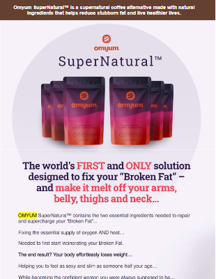 OMYUM SuperNatural Coffee Alternative
