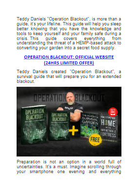 Operation Blackout PDF