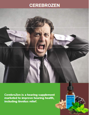 CerebroZen Tinnitus Ear Drops | CerebroZen Hearing Supplement