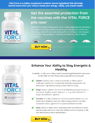 Vital Force Supplements - Health