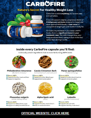 CarboFire Supplement Reviews - Does CarboFire Ingredients Work?