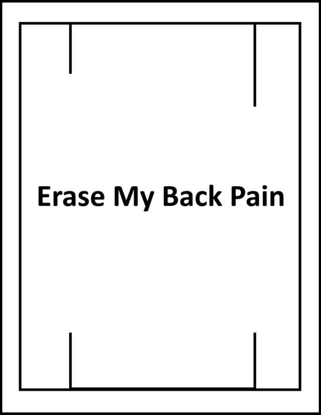 Erase My Back Pain PDF
