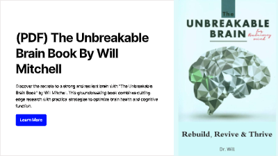Where Can I Buy The Book The Unbreakable Brain Book