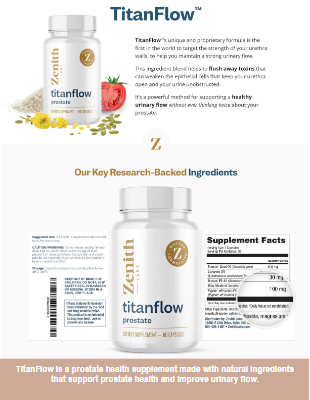 Zenith Labs TitanFlow Prostate Reviews And Complaints