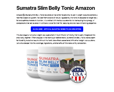 Sumatra Slim Belly Tonic Amazon