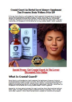 Cranial Guard I Tried it 90 Days and Here’s My Experience and Results!
