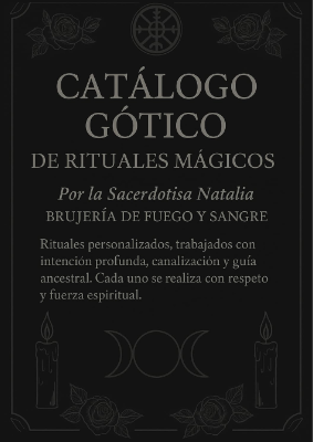 Catalogo Gótico de rituales mágicos 