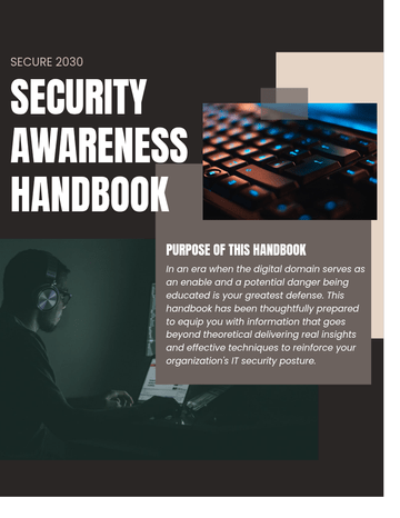 Security Awareness Handbook | Visual Paradigm User-Contributed Diagrams ...