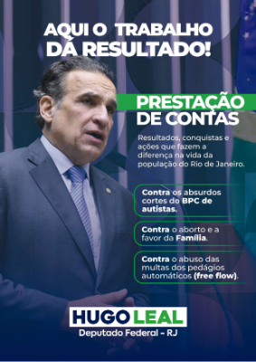 Revista Dep. Federal Hugo Leal 2025
