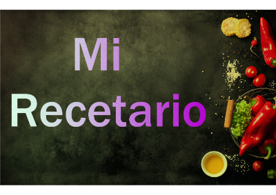 mi recetario pdf