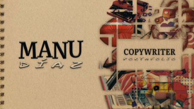 PORTAFOLIO COPYWRITER MANU DIAZ